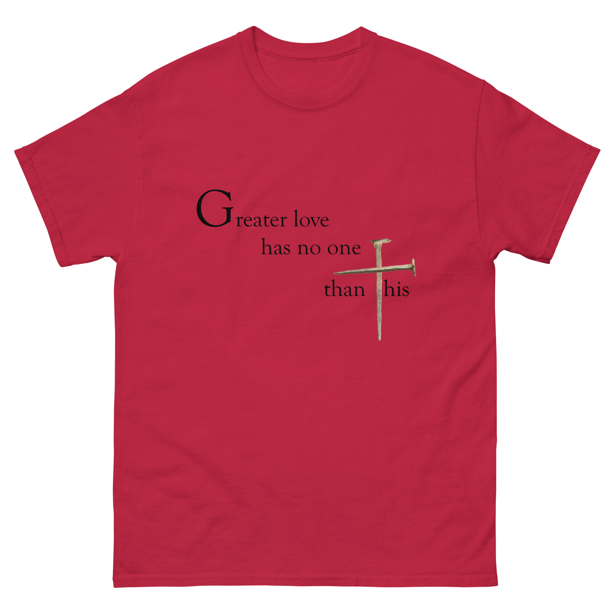 No greater love t shirt hotsell